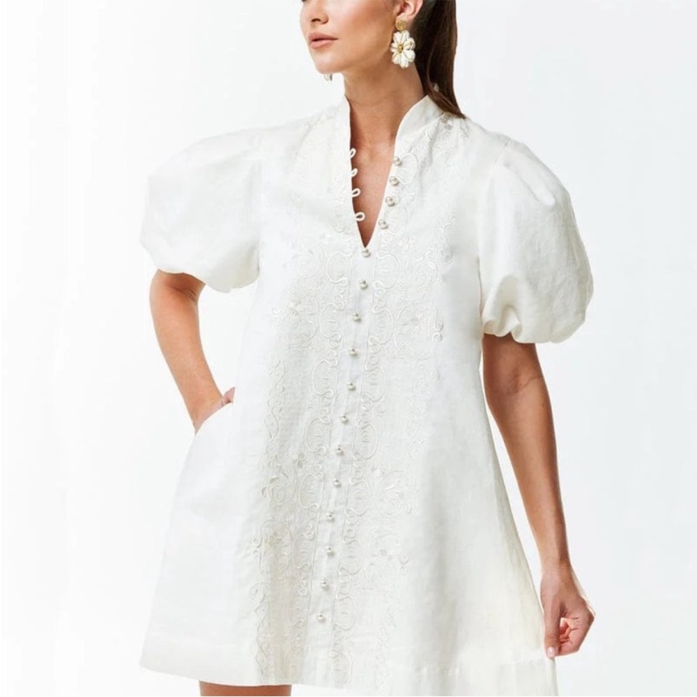 Mestiza Elliana Barong Mini Dress